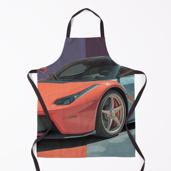 Item preview, Artistic Pop Art Supercar – Ferrari LaFerrari Wall Print designed and sold by AutoPopStudio.