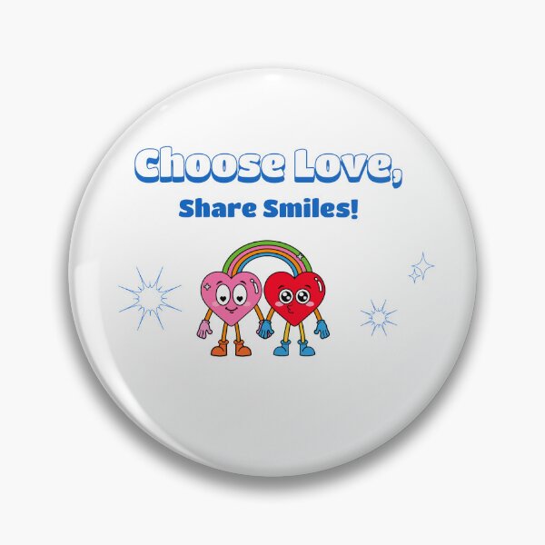 Item preview, This "Choose Love, Share Smiles! design is a daily reminder to show kindness, compassion, and empathy. designed and sold by toridesigns0807.