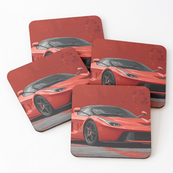 Item preview, Ferrari LaFerrari Pop Art Poster – Exotic Supercar Wall Decor designed and sold by AutoPopStudio.