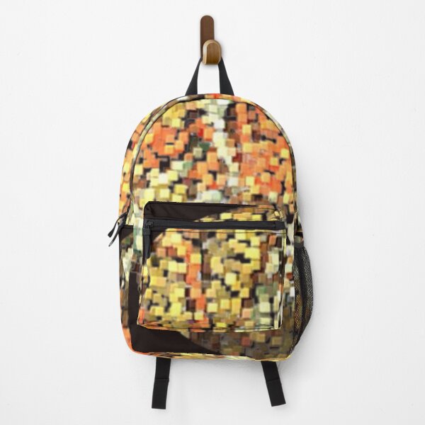 Item preview, Agent Orange Cubes Round Abstract designed and sold by SmashingDeals.