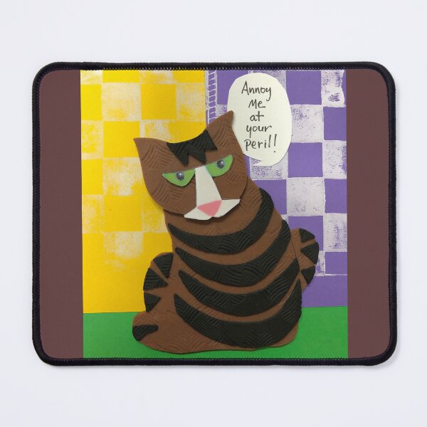 Item preview, Harry The Cat Threatens Annoyment designed and sold by prunellaparsnip.