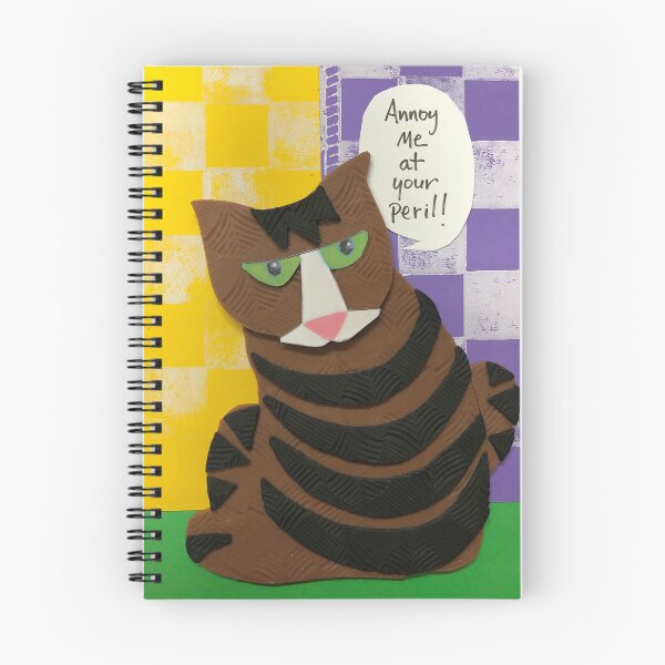 Item preview, Harry The Cat Threatens Annoyment designed and sold by prunellaparsnip.