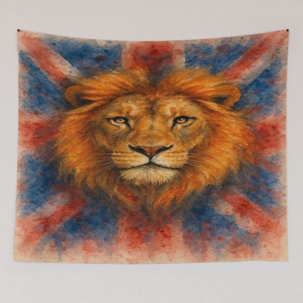 Item preview, Lionheart - Unionjack designed and sold by EarthandOcean.