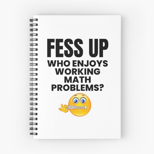 Item preview, FESS UP - Who Enjoys Working Math Problems? designed and sold by MPC-Mince-Pies.