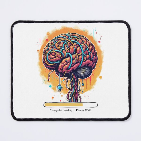 Item preview, Thoughts Loading… Please Wait designed and sold by Naksh Art.