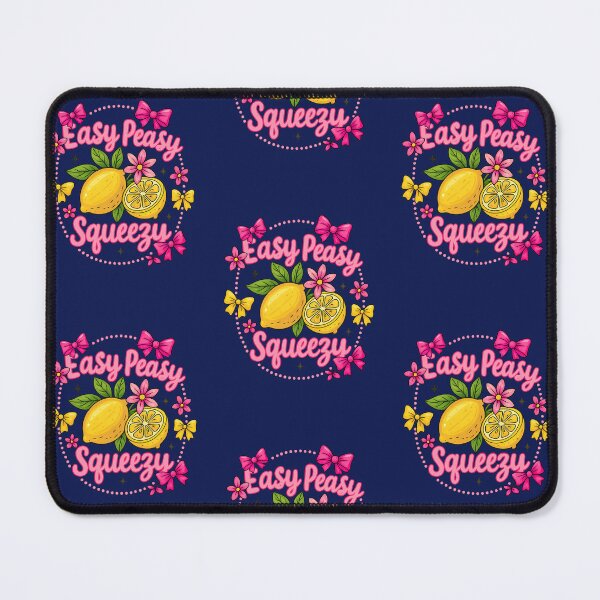Item preview, Easy Peasy Squeezy Lemon Design – Cute Fruit Pun Art for Fun Lovers designed and sold by TheRamesCo.