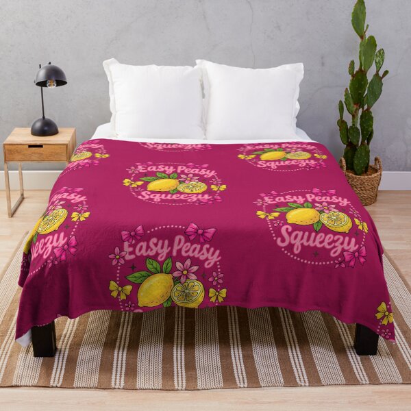 Item preview, Easy Peasy Squeezy Lemon Design – Cute Fruit Pun Art for Fun Lovers designed and sold by TheRamesCo.