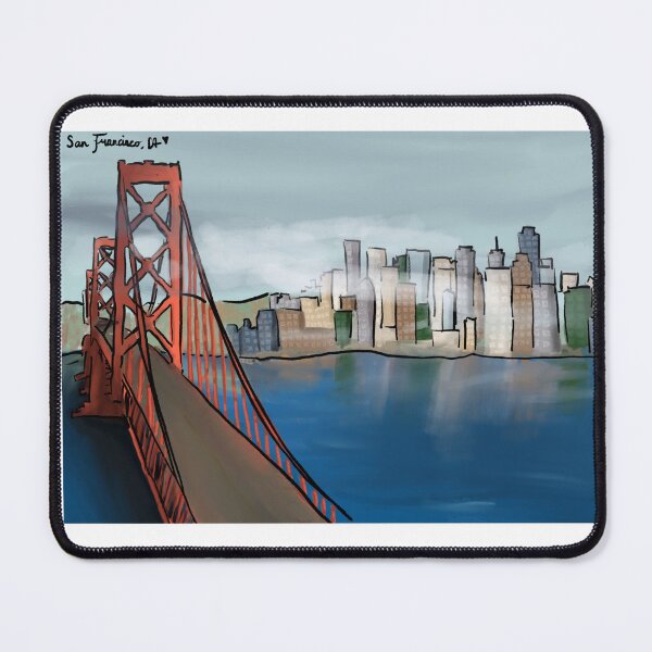 Item preview, San Francisco, California ! designed and sold by ArtbyElina.