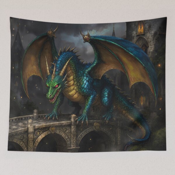 Item preview, A dragon that crawls in the darkness designed and sold by Mahanacoolstuff.