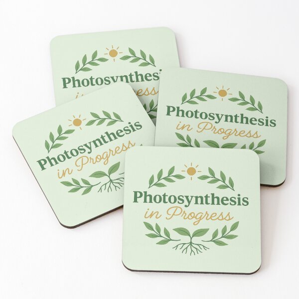 Item preview, Photosynthesis in Progress – Green Aesthetic | Eco Art for Plant Lovers & Science Nerds designed and sold by astersgraphics.