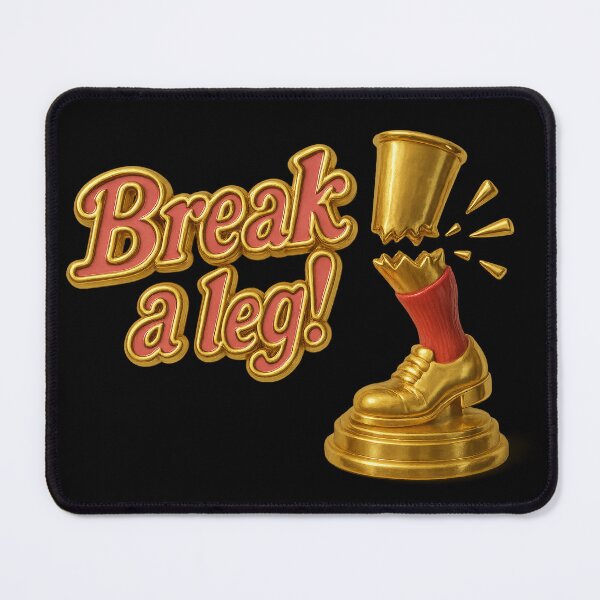 Item preview, Break a Leg – Stage clear for happiness & style designed and sold by Girih.