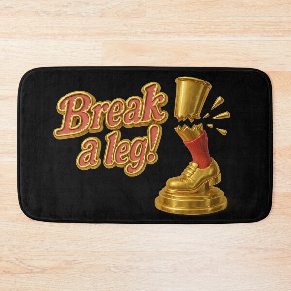 Item preview, Break a Leg – Stage clear for happiness & style designed and sold by Girih.