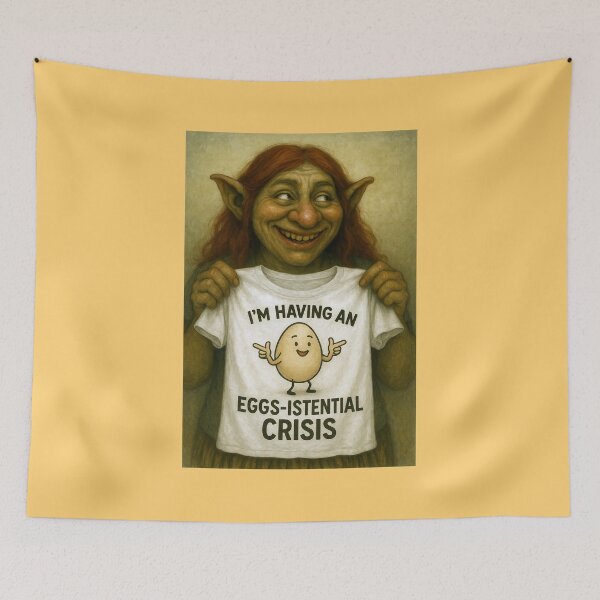Item preview, Troll with a New T-shirt designed and sold by Tridentulus.