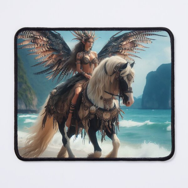 Item preview, Celestina LeMurMaid Arrival - Mystical Beach Emergence designed and sold by WildlyAiyana.