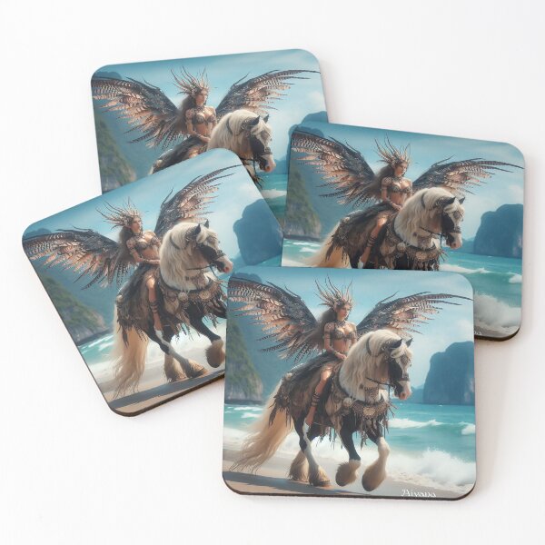 Item preview, Celestina LeMurMaid Arrival - Mystical Beach Emergence designed and sold by WildlyAiyana.