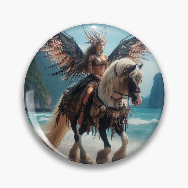Item preview, Celestina LeMurMaid Arrival - Mystical Beach Emergence designed and sold by WildlyAiyana.