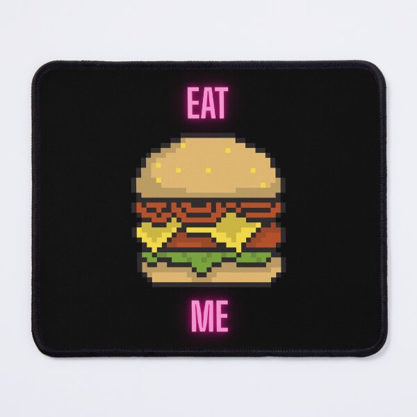 Item preview, Pixel Burger Shirt – Eat Me Lettering designed and sold by 1Love-Peace1.
