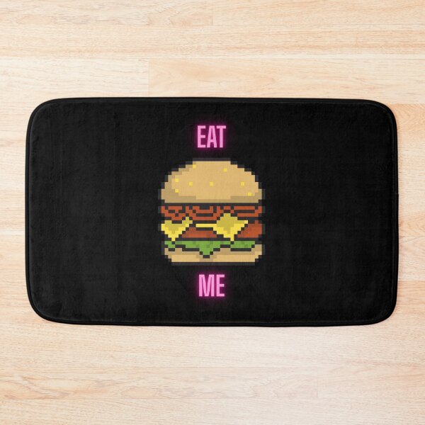 Item preview, Pixel Burger Shirt – Eat Me Lettering designed and sold by 1Love-Peace1.