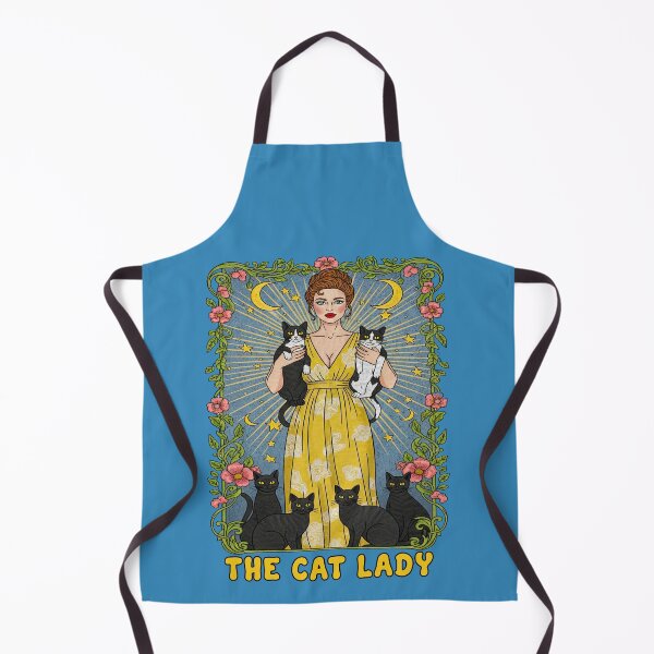 Item preview, The Cat Lady Tarot Card Art designed and sold by TeeARTHY.