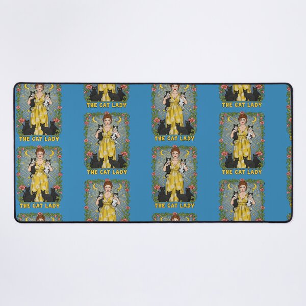 Item preview, The Cat Lady Tarot Card Art designed and sold by TeeARTHY.