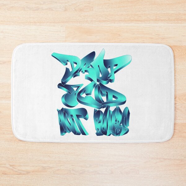 Item preview, "Drop acid, not bombs" designed and sold by Club-Satini.