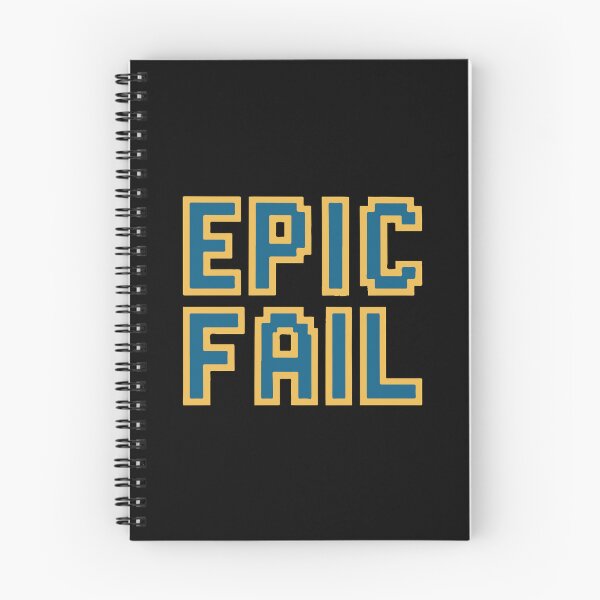 Item preview, Epic fail - retro 8-bit gaming meme designed and sold by HandicraftArt.