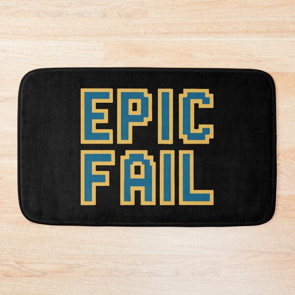 Item preview, Epic fail - retro 8-bit gaming meme designed and sold by HandicraftArt.