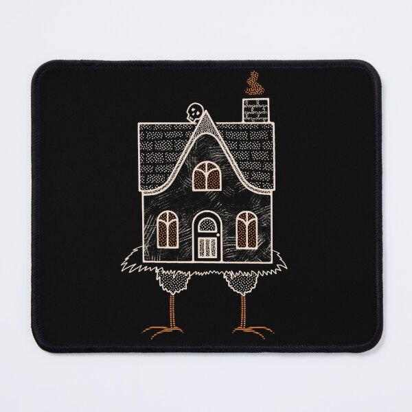 Item preview, Cottage Baba Yaga - White Outline designed and sold by antigravitytree.