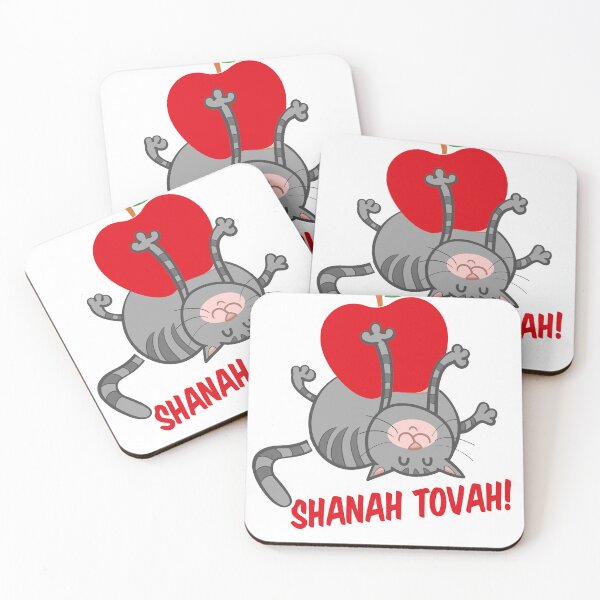 Item preview, Rosh Hashanah Cat - Jewish New Year. for children - Shana tova! designed and sold by We-thePixels.