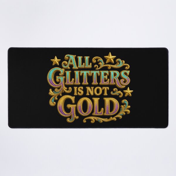 Item preview, No todo lo que brilla es oro: brilla con profundidad designed and sold by Girih.