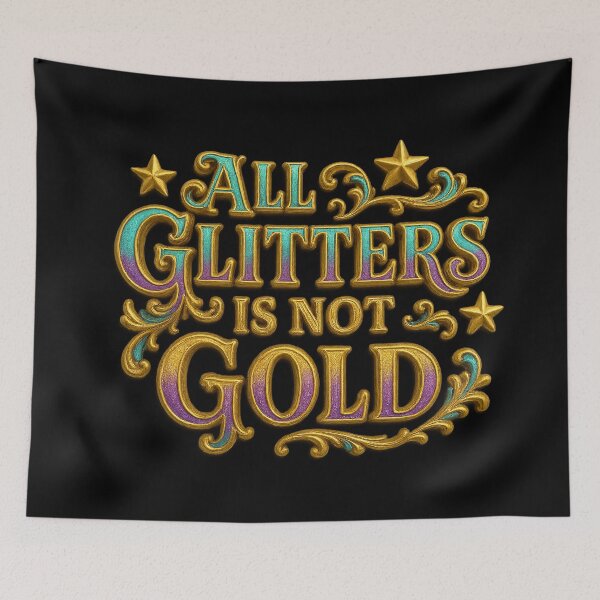 Item preview, Not everything that glitters is gold – glitter with depth designed and sold by Girih.