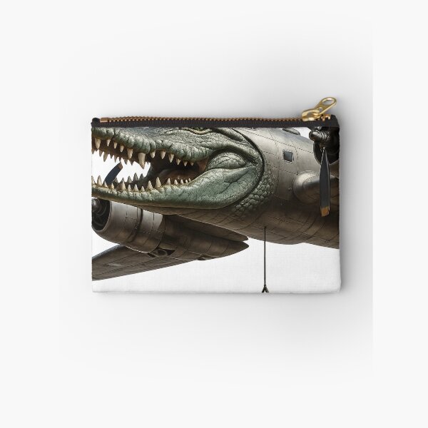 Item preview, Bombardiro Crocodilo – Italian Brain Rot Warplane Meme Character | Surreal Croc Bomber Design designed and sold by Flying Penguins.