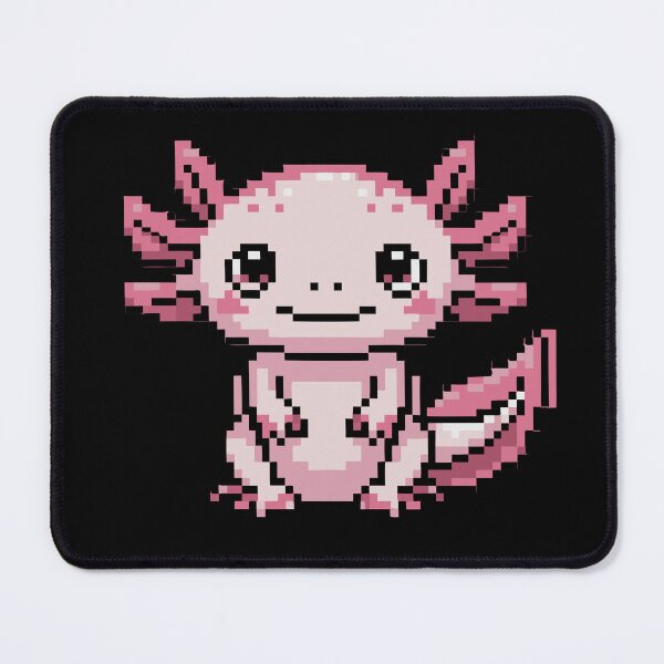 Item preview, Dreamy Cute Axolotl Kawaii Artwork designed and sold by VividOrganica.