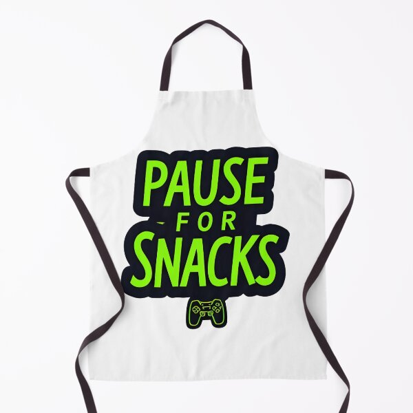 Item preview, Gamer Fuel Tee – Retro Pixel Font "Pause for Snacks designed and sold by OhMyCotton.