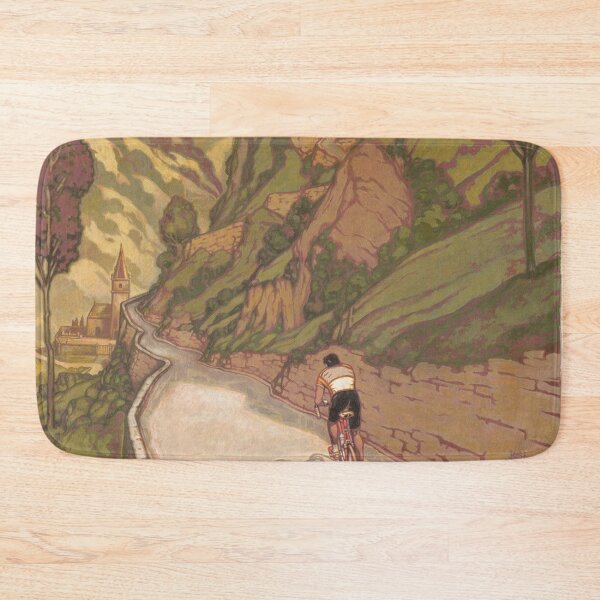 Item preview, Alpe d'Huez Cycling Design – Legendary French Mountain Climb, Road Cycling Art designed and sold by Road To Track.