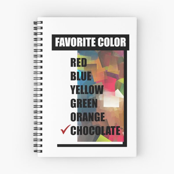 Item preview, Favorite Color Is Chocolate – Chocoholic Humor & Sweet Design • Colore Preferito Cioccolato – Umorismo Goloso e Design Dolce • Couleur Préférée Chocolat – Humour Gourmand et Design Sucré designed and sold by LenaBlueDesigns.