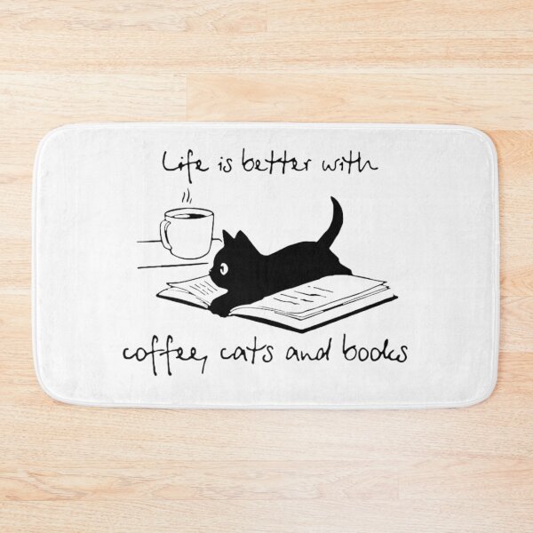 Item preview, Cats and books designed and sold by Irinuca Gifts.