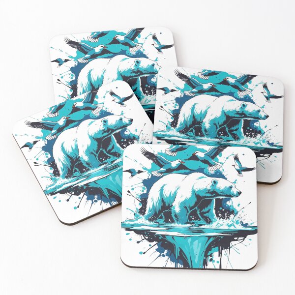 Item preview, Icey Polar Bear  designed and sold by WildInkFusion.