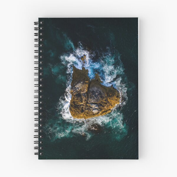 Item preview, The Island Heart - An Atmospheric Aerial Image designed and sold by Real Mindset Studio.
