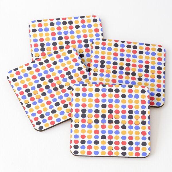 Item preview, colorful circles pattern designed and sold by artzyrrone.