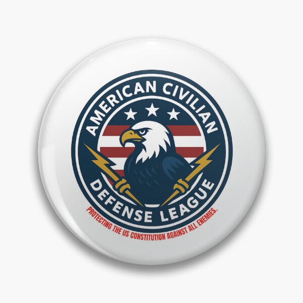 Item preview, American Civilian Defense League designed and sold by inkubatur.