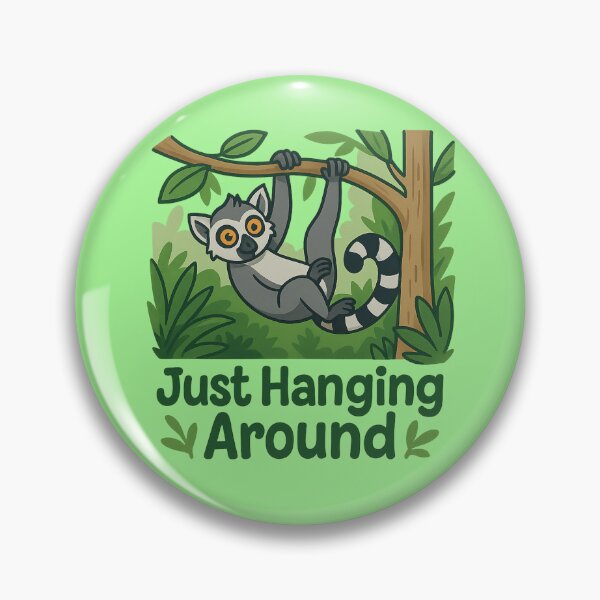 Item preview, Just Hanging Around (Lounging Lemur) designed and sold by S-Dstyle.