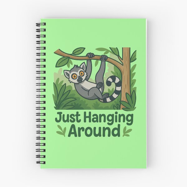 Item preview, Just Hanging Around (Lounging Lemur) designed and sold by S-Dstyle.