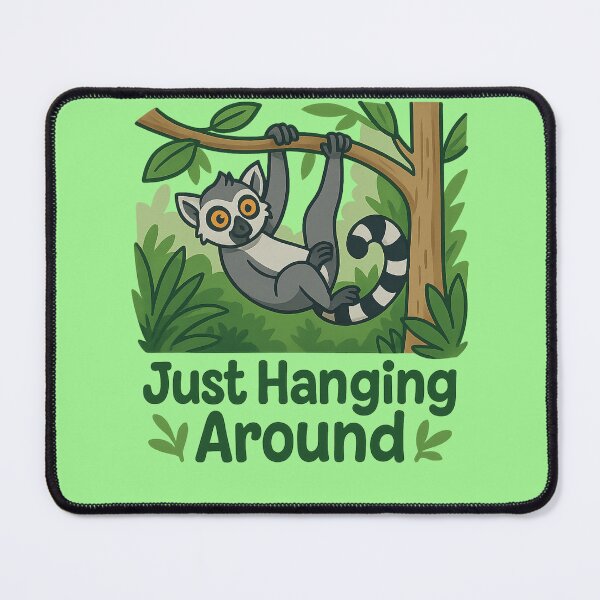 Item preview, Just Hanging Around (Lounging Lemur) designed and sold by S-Dstyle.