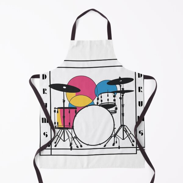 Item preview, Maglietta Batteria Bauhaus - Design Geometrico Minimalista - Regalo per Batterista e Amante del Design Moderno designed and sold by NerdCrafter.