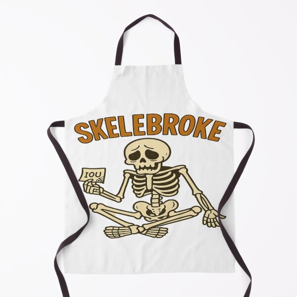 Item preview, Skelebroke Funny Skeleton Halloween Shirt – Broke Skeleton Meme, College Humor designed and sold by POD DYNASTY | Original Print On Demand T-Shirt Graphics.