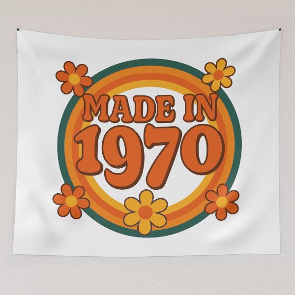 Item preview, Retro 70s Birthday Design designed and sold by Drevorezkin.
