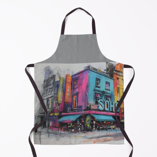 Item preview, Experience Soho Vibrance - A Bold Abstract Celebration of Urban Color Energy and Street Life designed and sold by OlfactoART Studio.