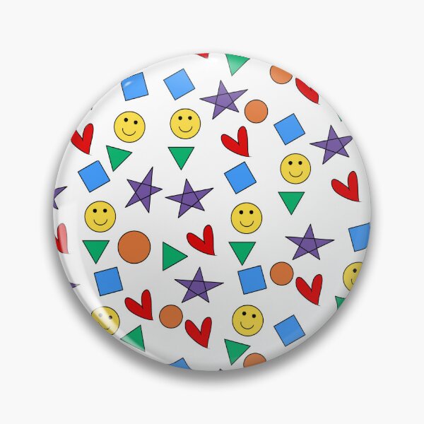Item preview, Colorful Shapes and Symbols Pattern designed and sold by Nojom-.