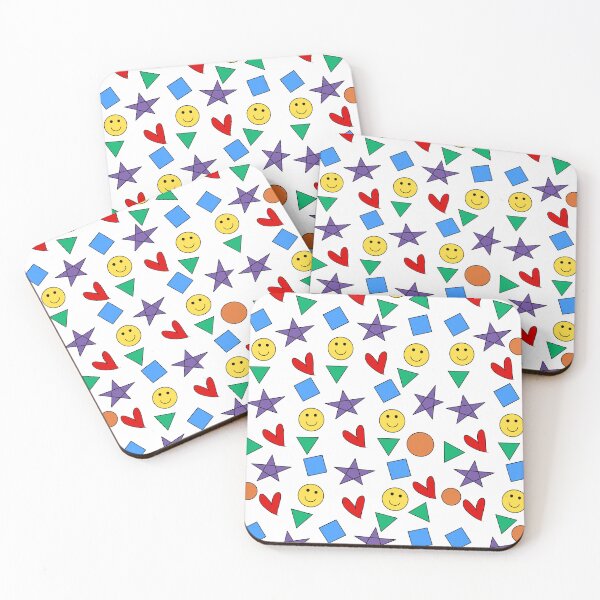 Item preview, Colorful Shapes and Symbols Pattern designed and sold by Nojom-.